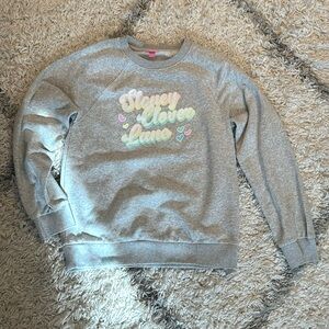NWOT Limited Edition Stoney Clover x Target Light Grey Sweatshirt Size Small